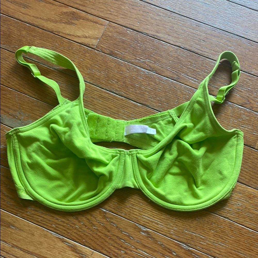 Vibrant Green Women's Bra